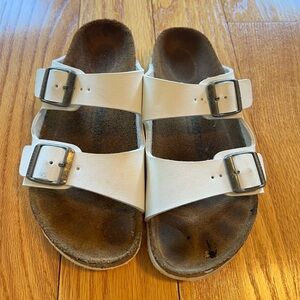 GIRLS size 1-1.5 Birkenstock Arizona slide sandals